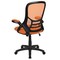 Emma and Oliver High Back Mesh Ergonomic Office Chair with Flip-up Arms